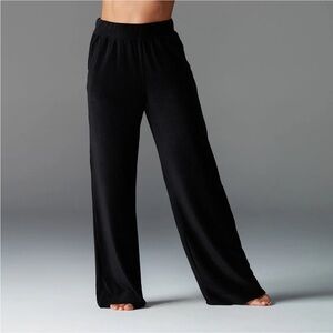NWT Tavi Wide Leg Brushed Rib Pant